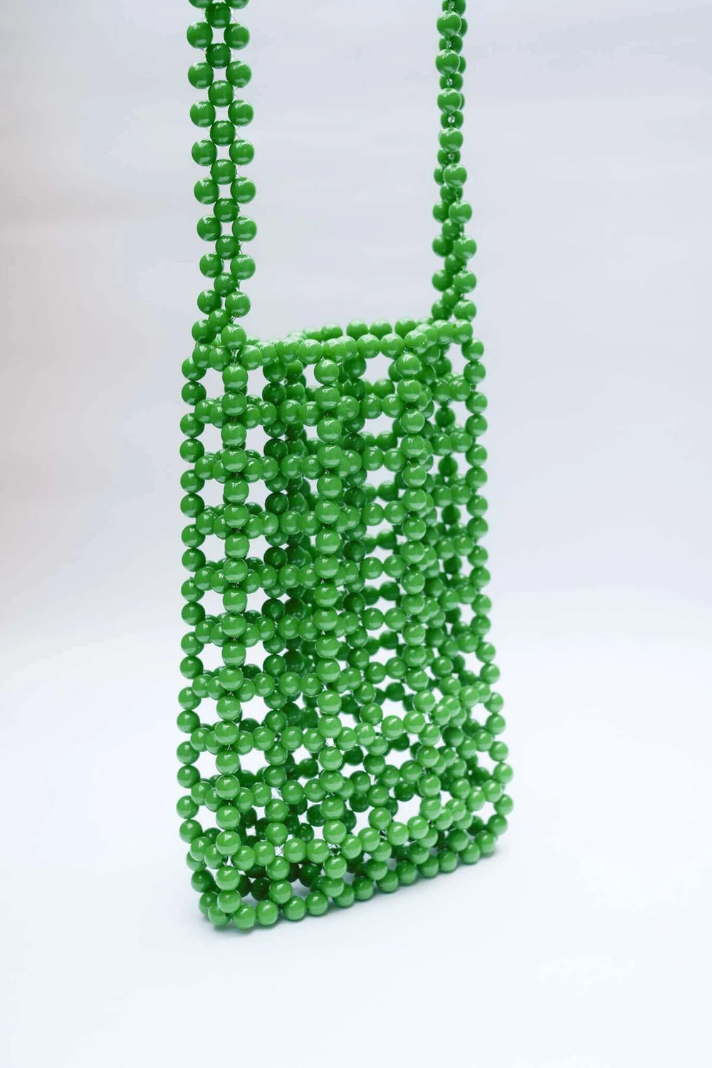 Beaded Phone Bag - Green