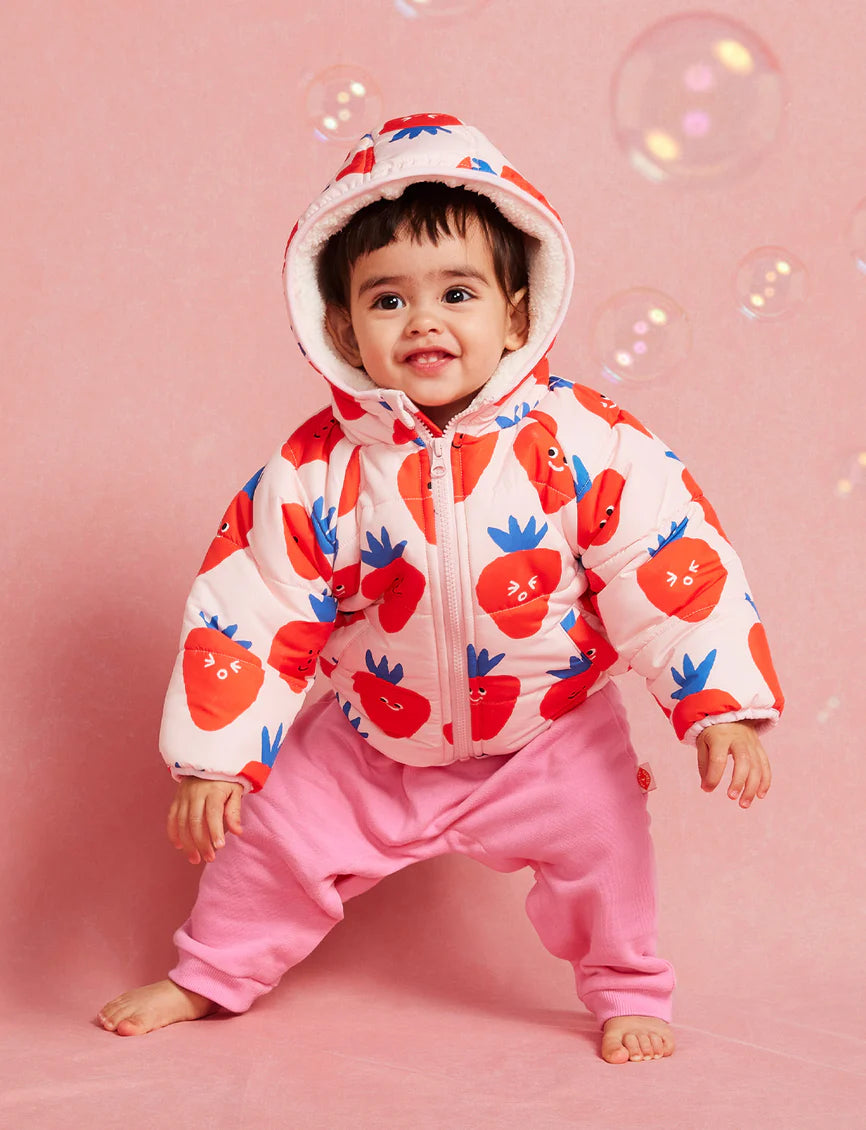 Berry Cosy Kids Puffer Jacket