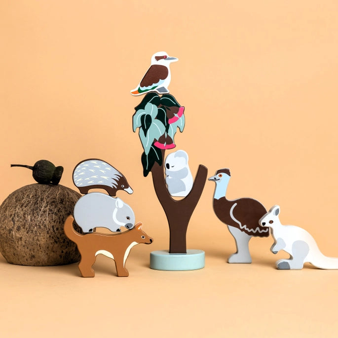 Iconic Wooden Toy - Australian Animals