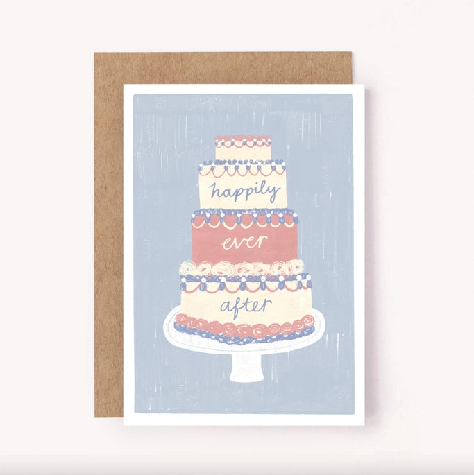 Happily Ever After Wedding Card