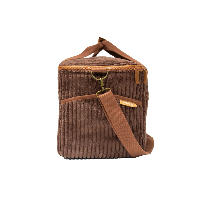 Cord Large Cooler Bag - Chocolate