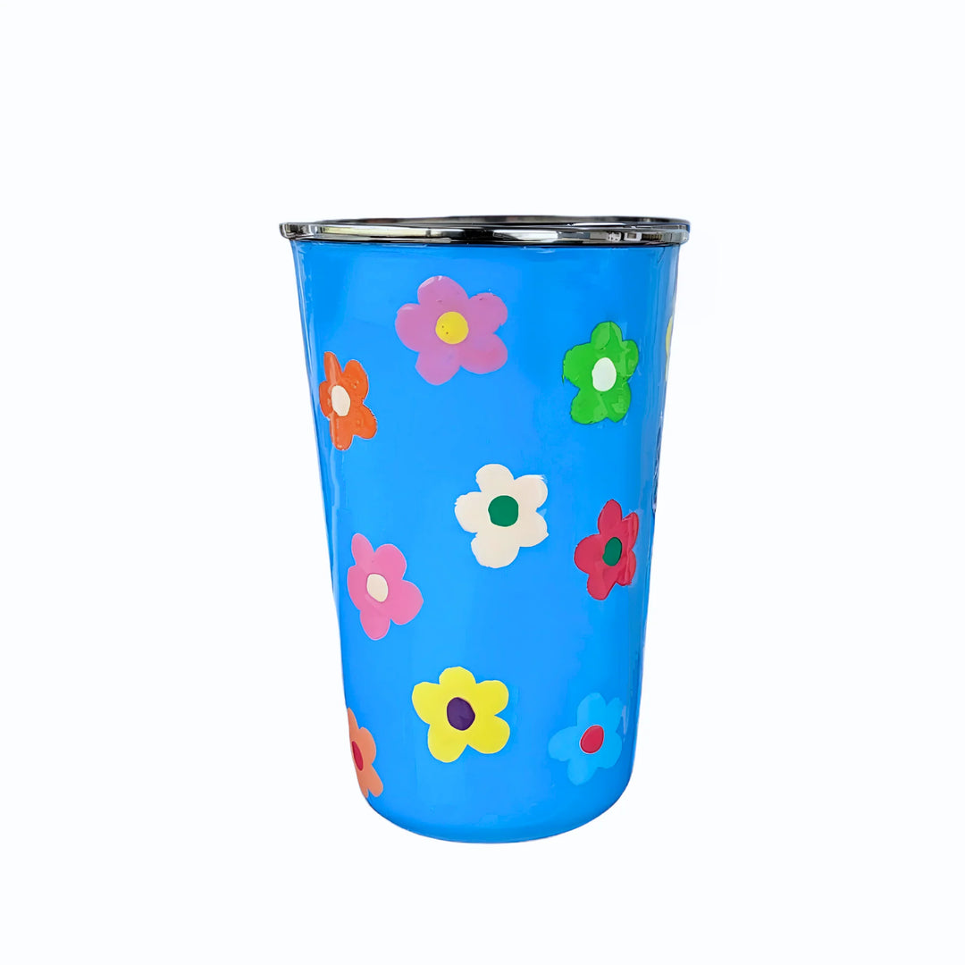 Large Tumbler Daisies - Cornflower