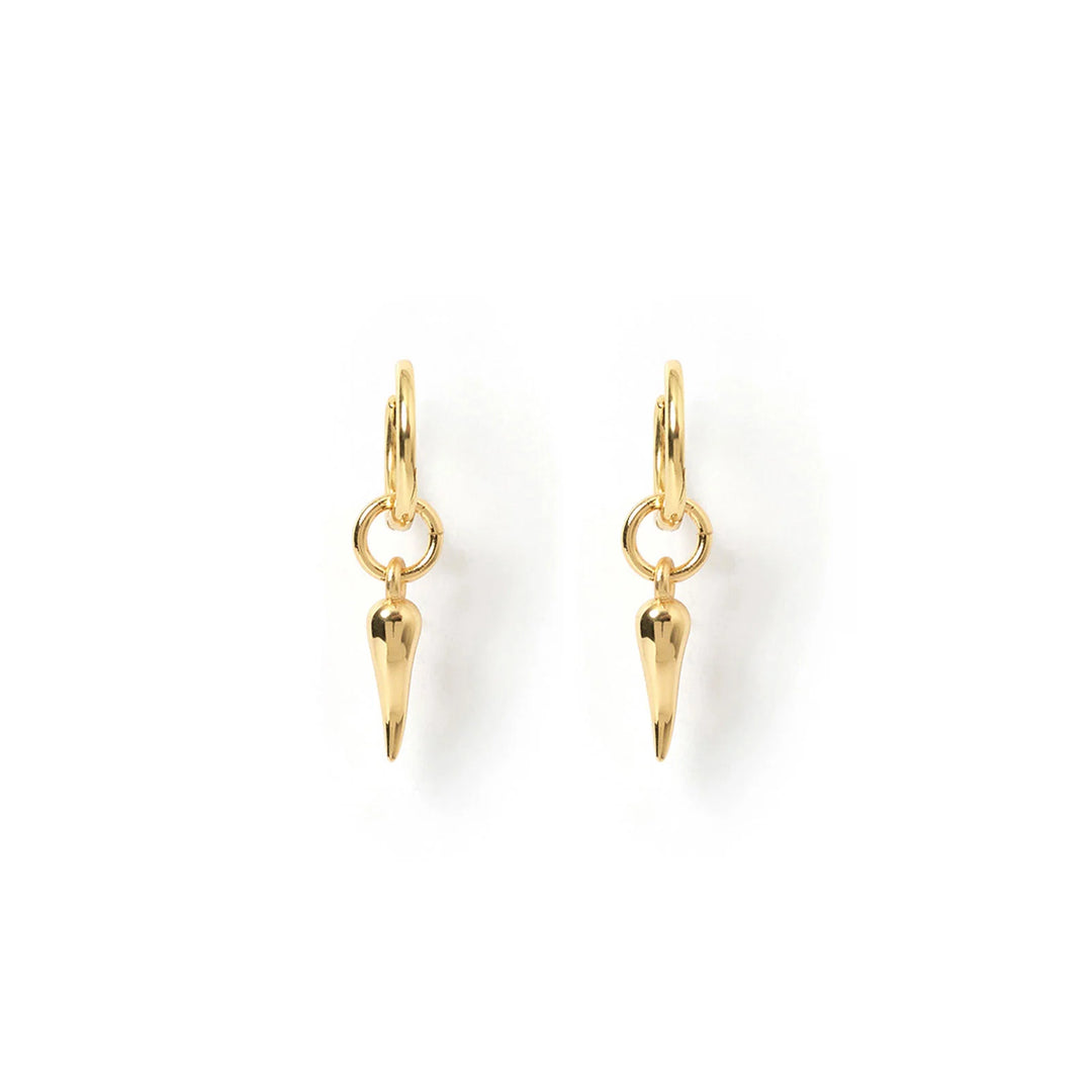 Cornicello Gold Charm Earrings - Small