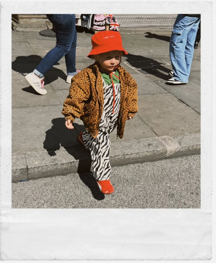 Lala Bucket Hat - Racer Red
