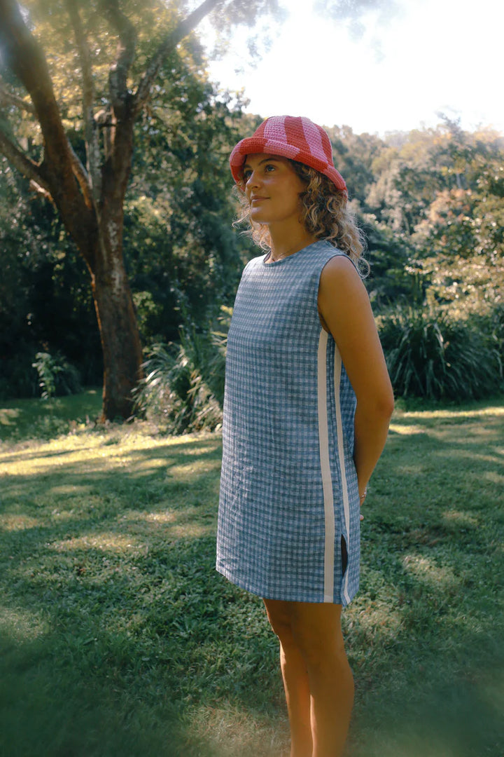 Crochet Hat - Pink/Red