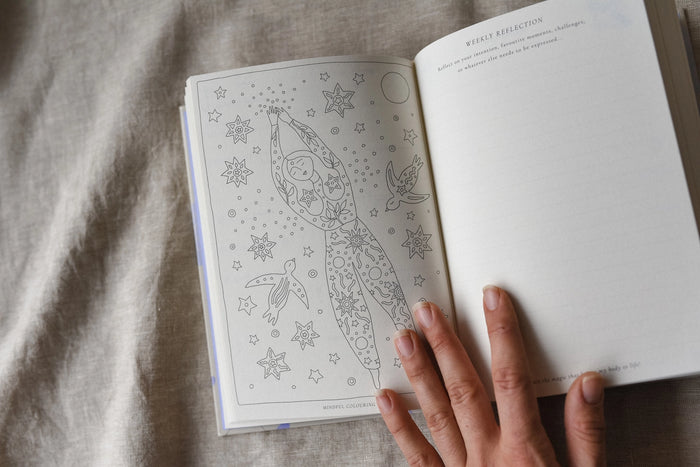 'A Year of Coming Home' Guided Self-Love Journal Second Edition