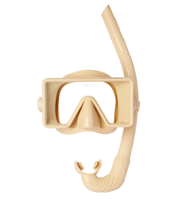 Barbados Dive Mask and Snorkel - Gold