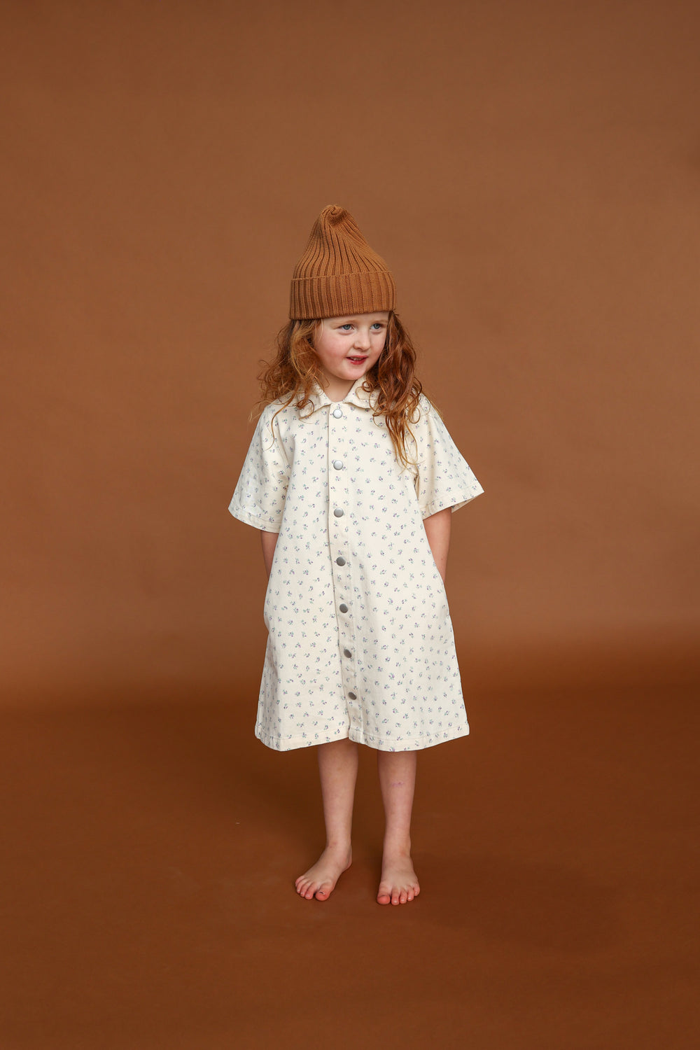 Collar Dress - Garden