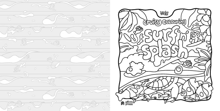 Cruisy Colouring: Surf ‘n’ Splash