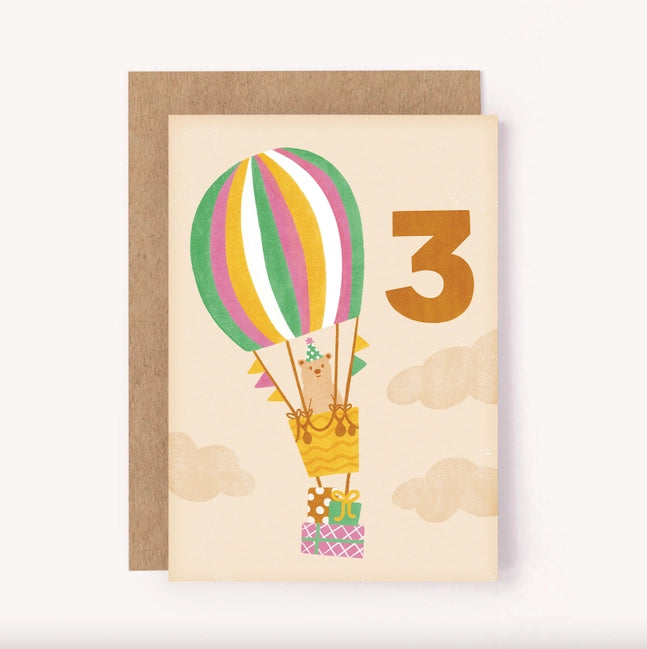 3rd Birthday Card