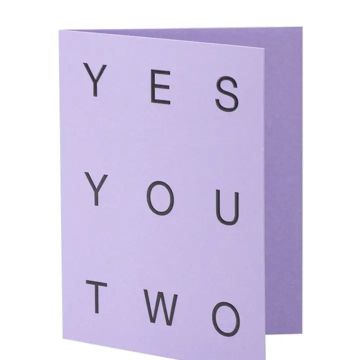 Yes You Two Card