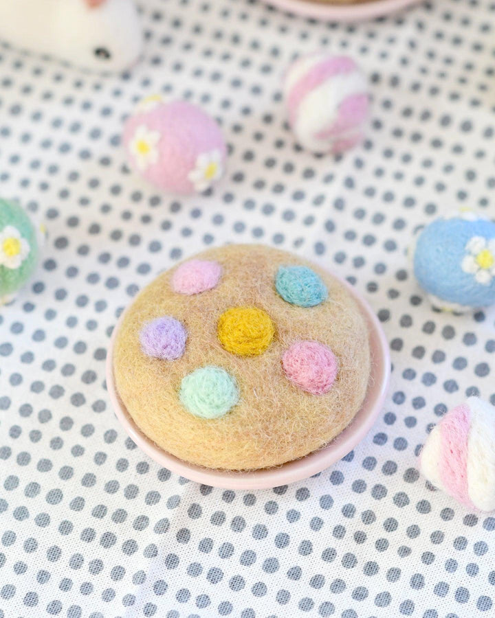 Felt Soft M&M Pastel Cookie