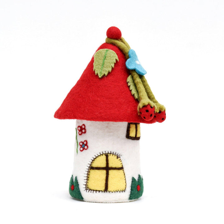 Fairies and Gnomes House - Red Mushroom