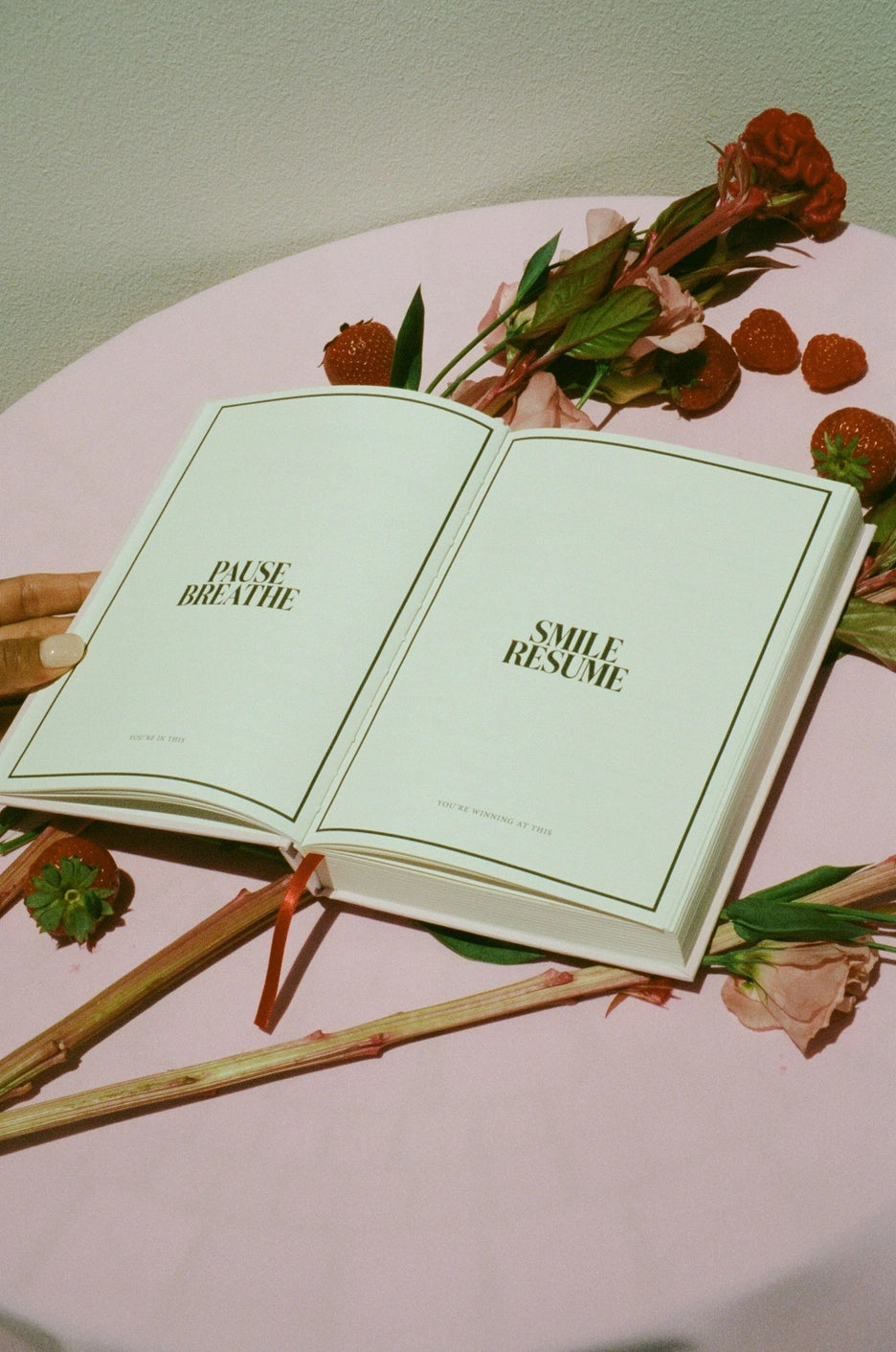 Pink Gratitude Journal