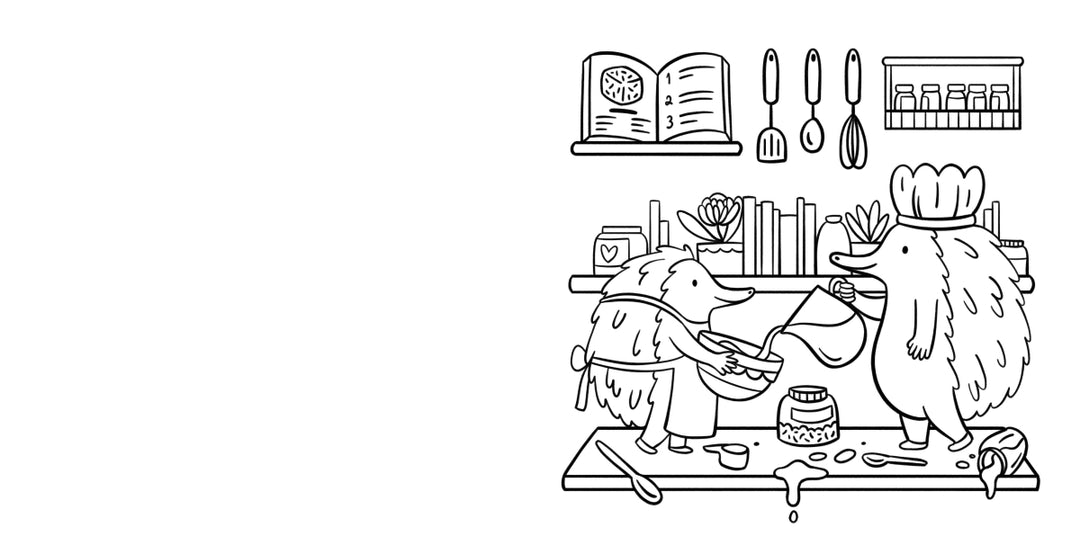 Aussie Cosy Baking A Sweet & Happy Australian Colouring Book