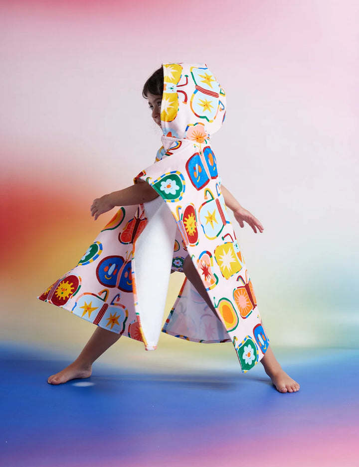 Poncho Towel - Flutterby