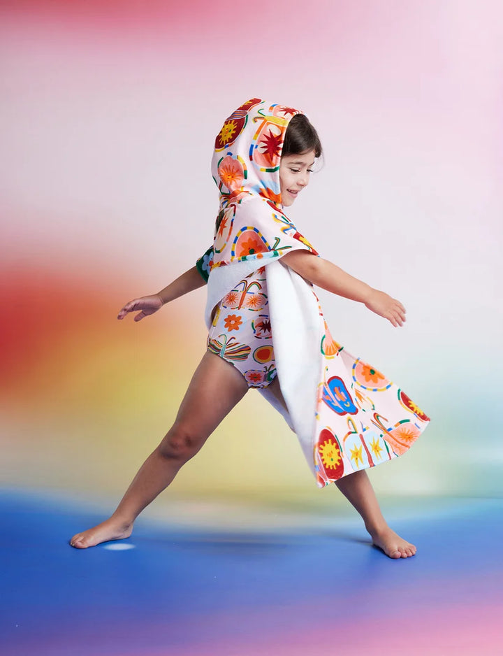 Poncho Towel - Flutterby