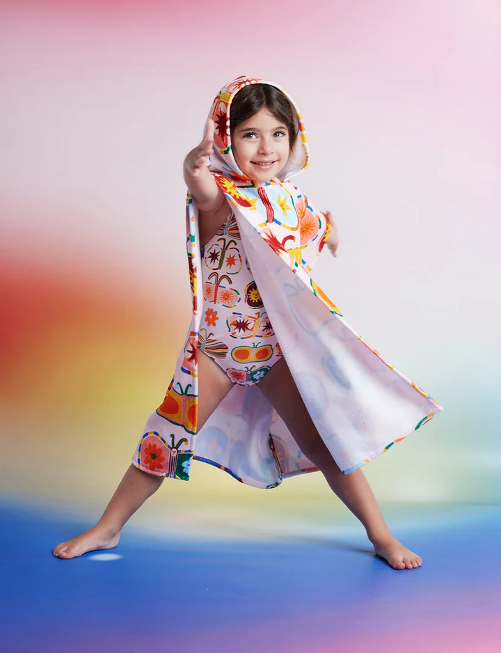 Poncho Towel - Flutterby