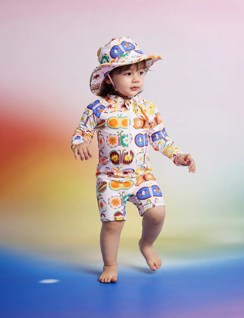 Swim Bucket Hat - Flutterby