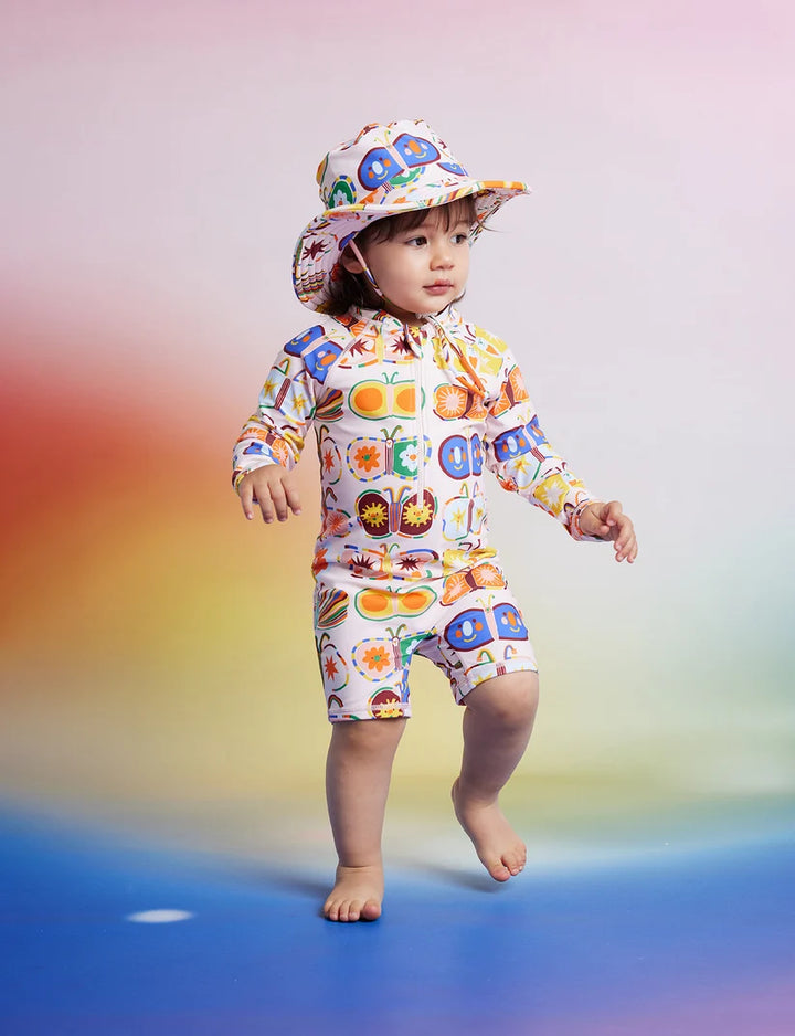 Swim Bucket Hat - Flutterby