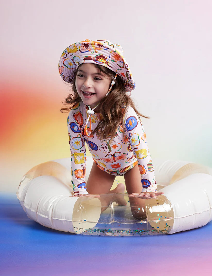 Swim Bucket Hat - Flutterby