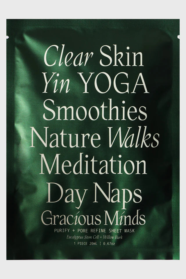 Purify & Pore Refine Sheet Mask