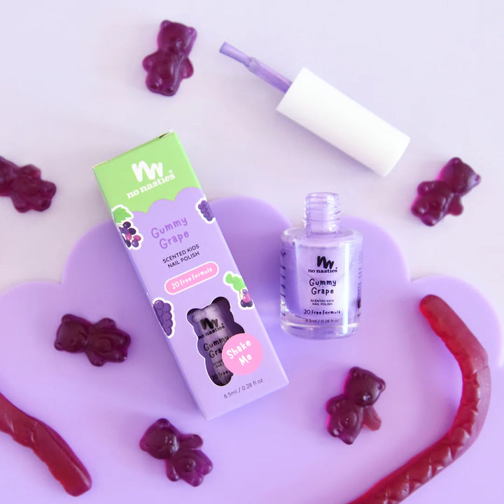 Scented Kids Polish Purple - Gummy Grape