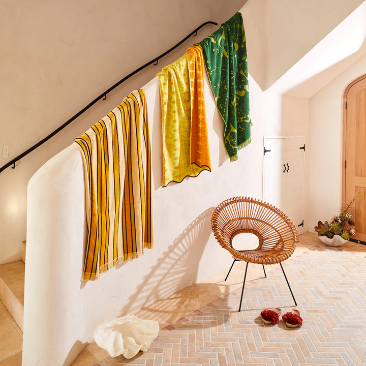 Lucia Bath Sheet - Kelp