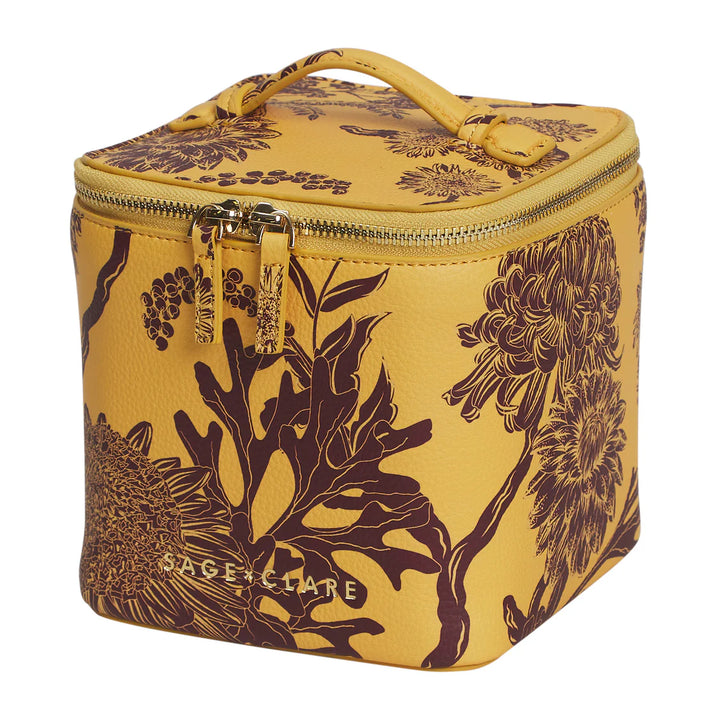 Delphine Small Vanity Case - Dune
