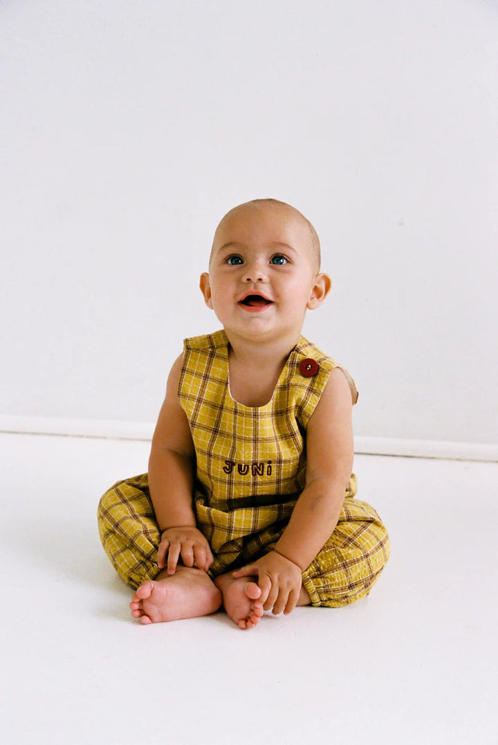 Avery Romper - Mustard