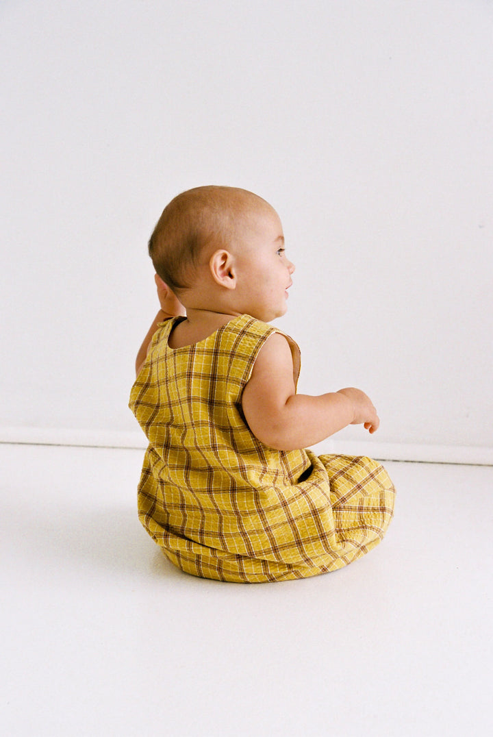 Avery Romper - Mustard