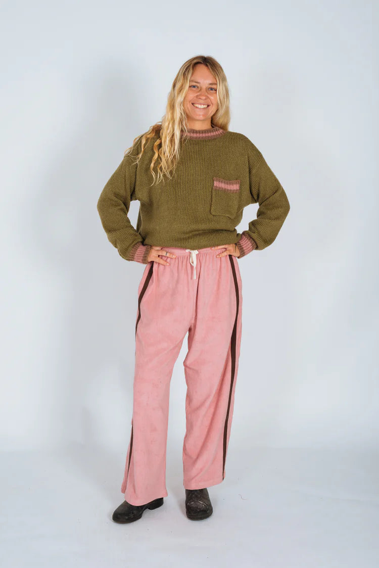 Khaki Knit Jumper
