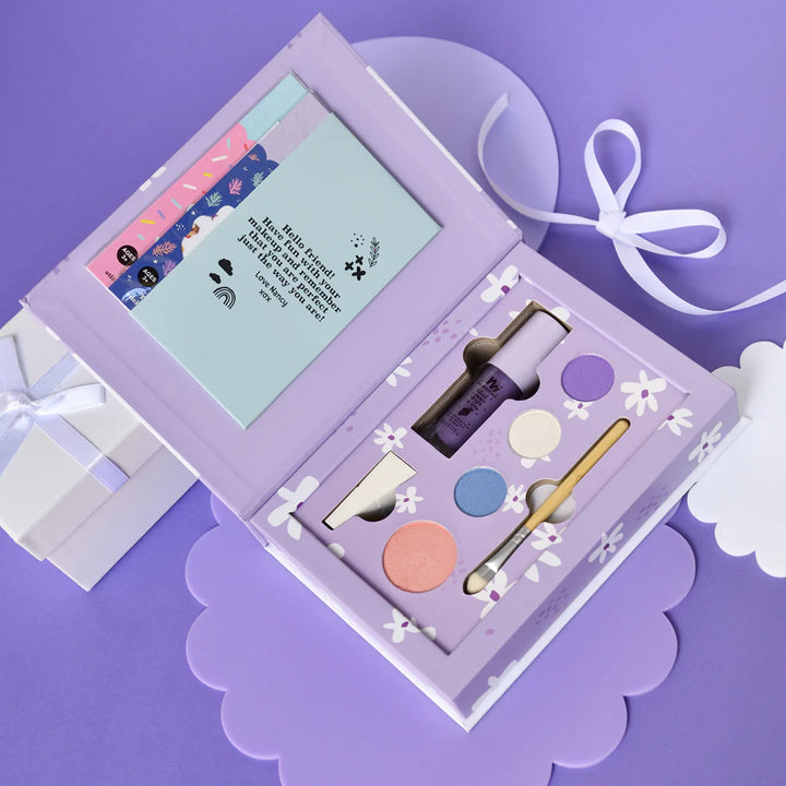 Nancy Purple Pressed Powder Deluxe Box