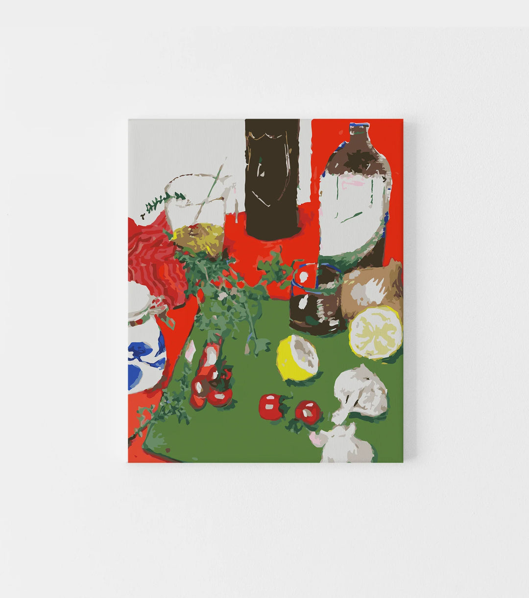 Kitchen Chaos Framed Paint By Numbers Kit