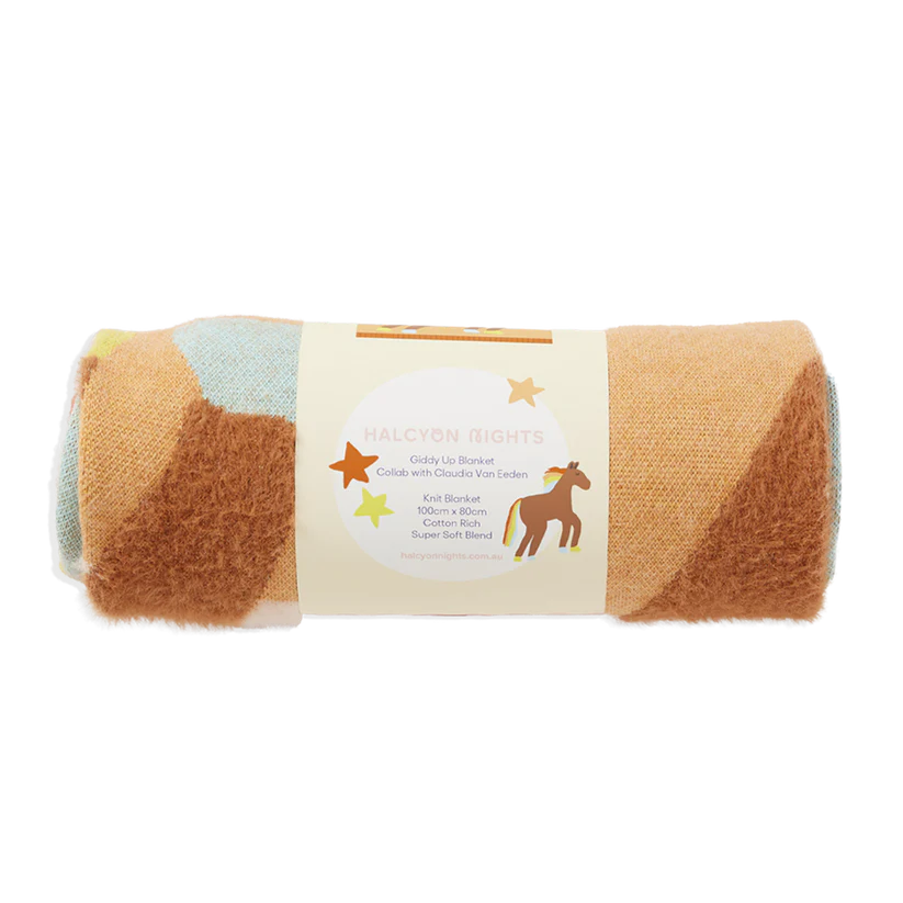 Giddy Up Baby Blanket