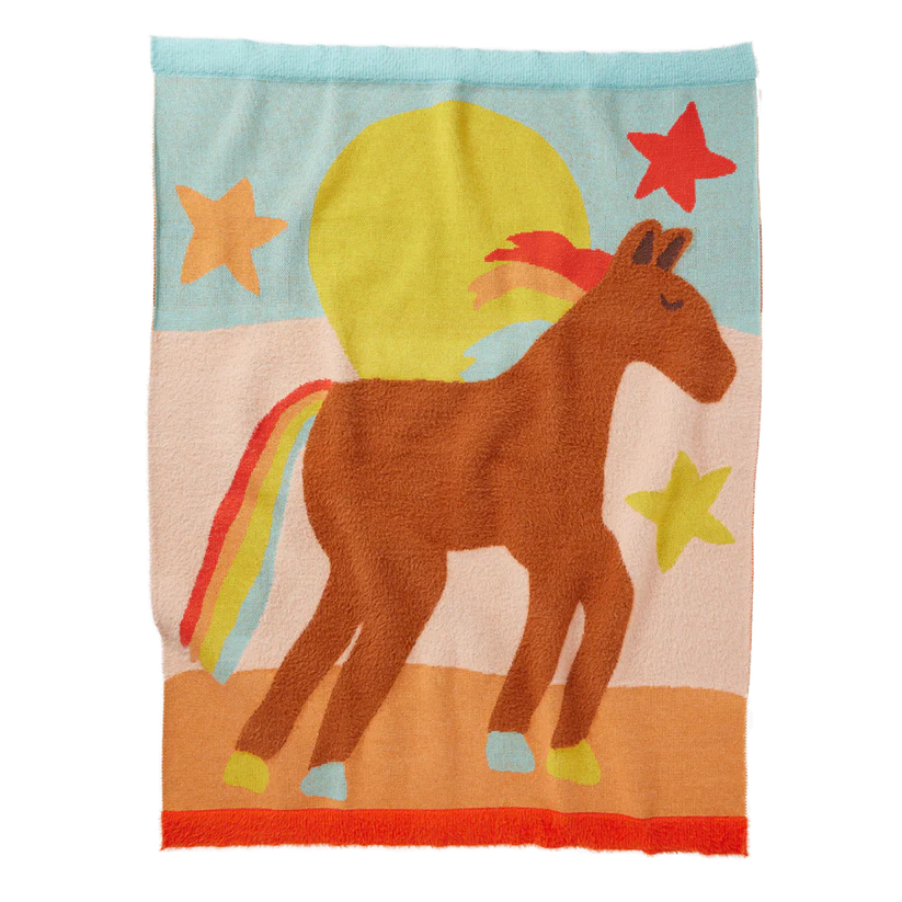 Giddy Up Baby Blanket