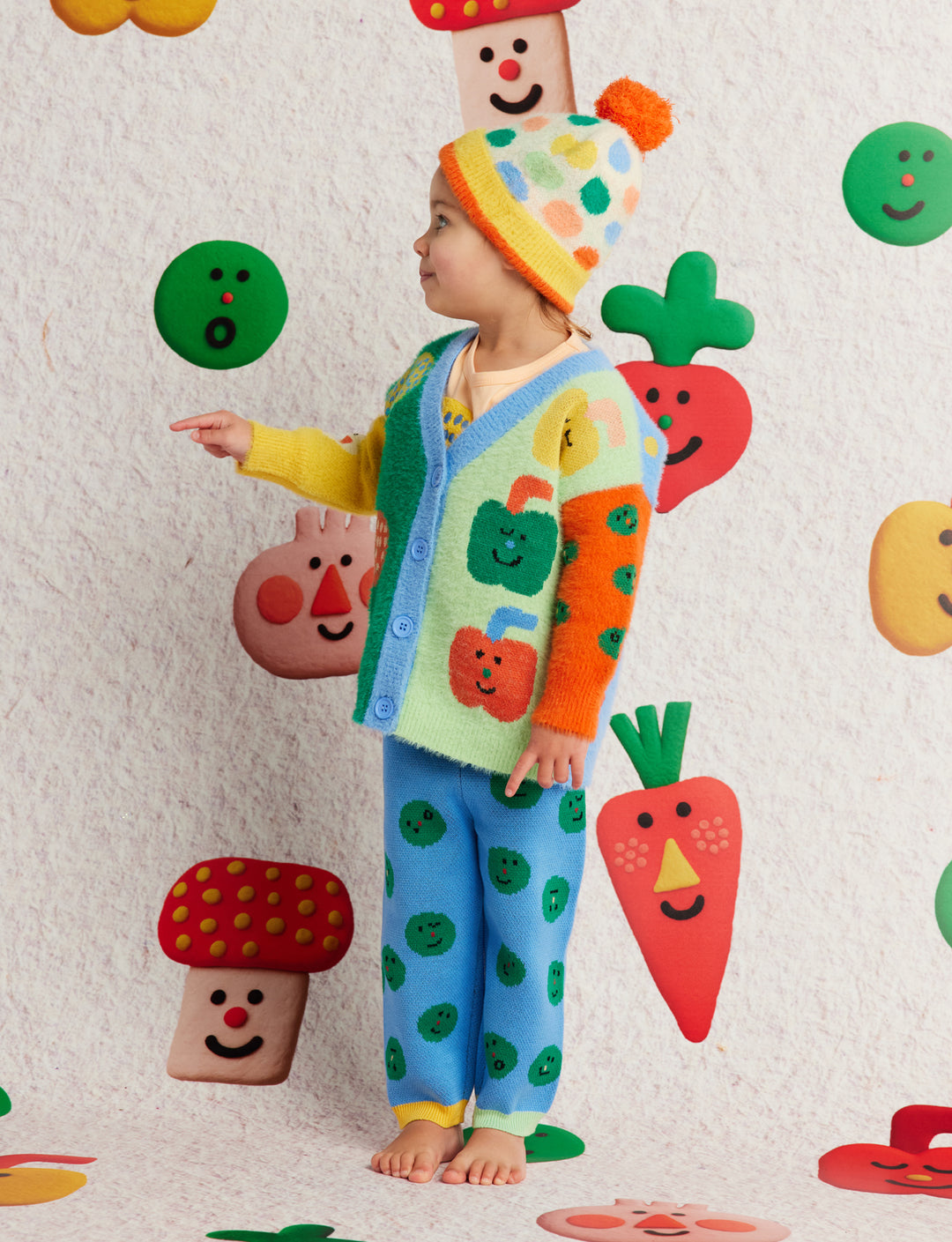 Pocket Patch Knit Cardigan