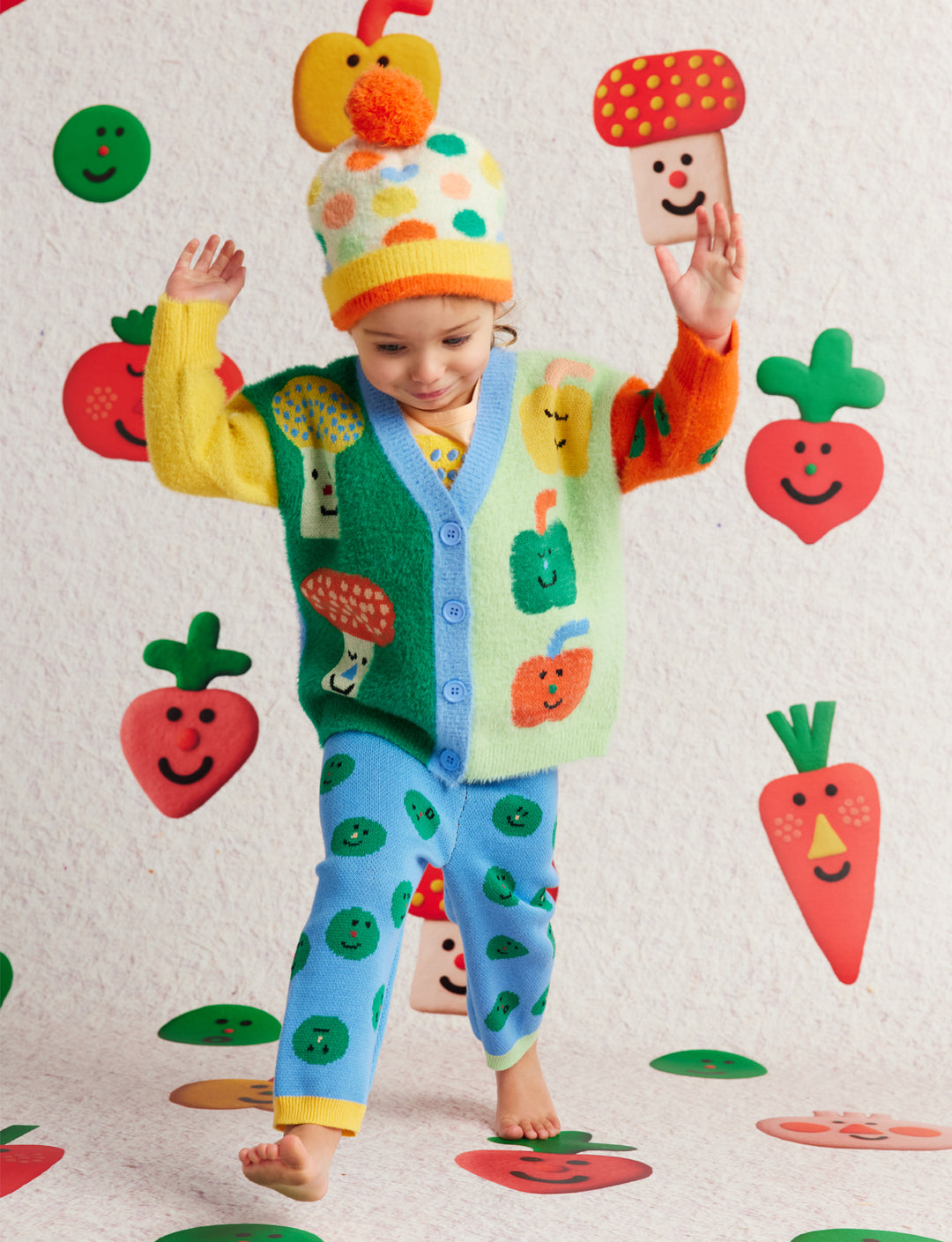 Pocket Patch Knit Cardigan