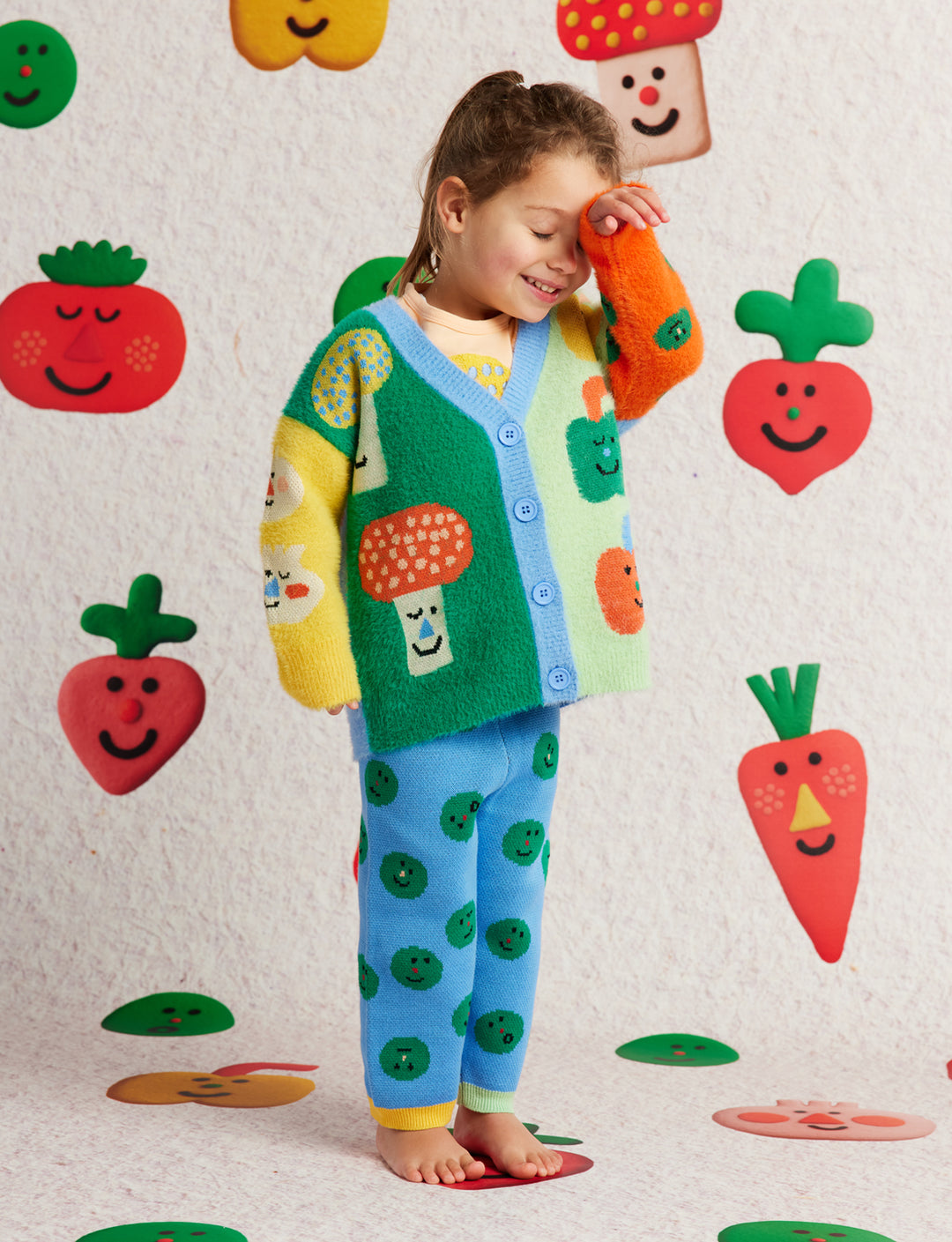 Pocket Patch Knit Cardigan