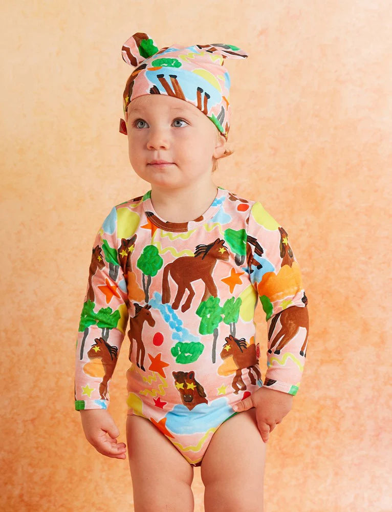 Giddy Up Long Sleeve Bodysuit