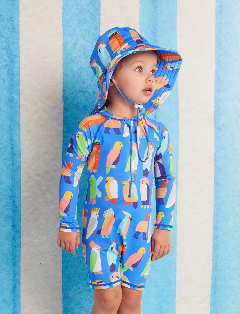 Long Sleeve Rash Suit Flamin' Galahs