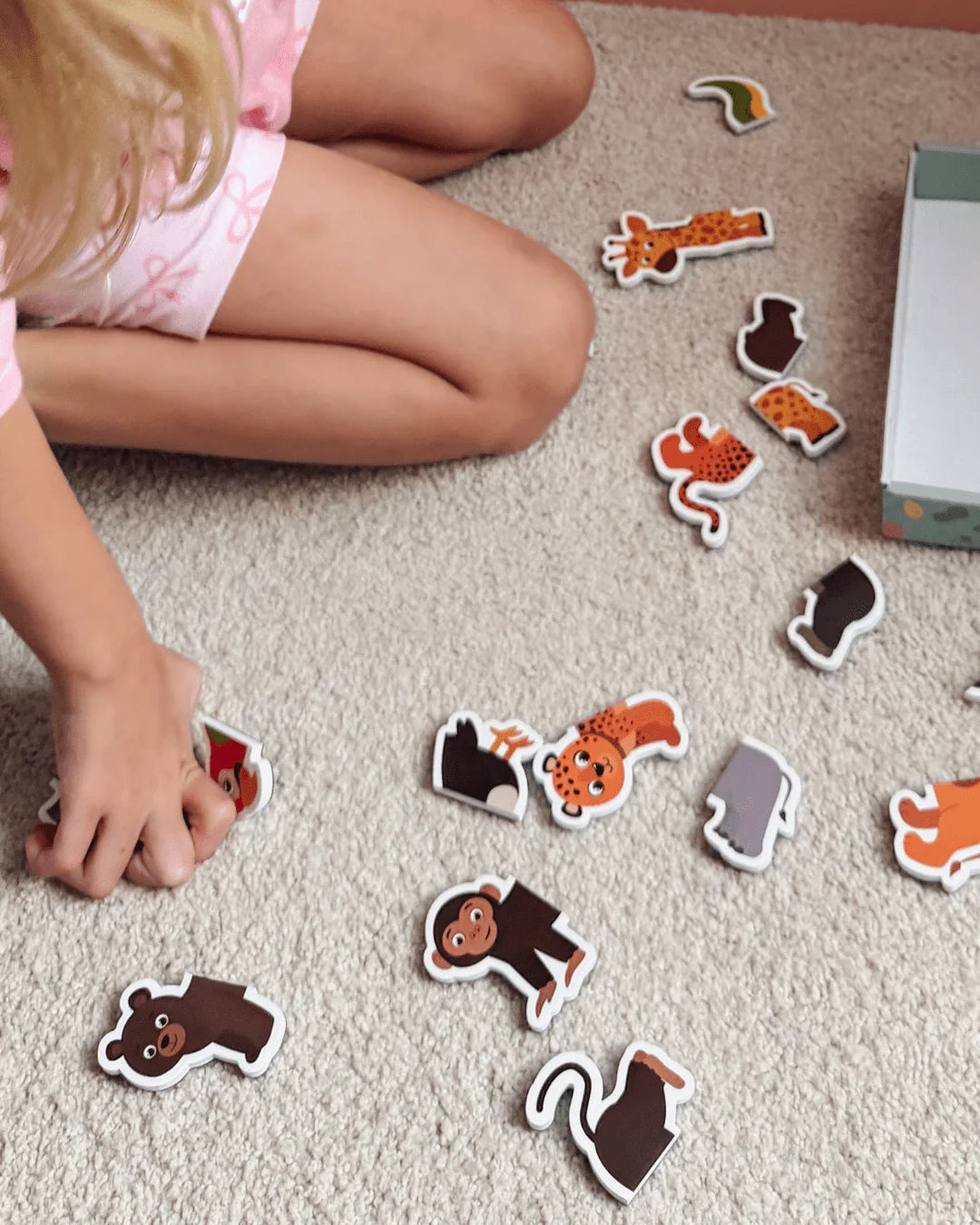 Jungle Heads and Tails Magnet Kit