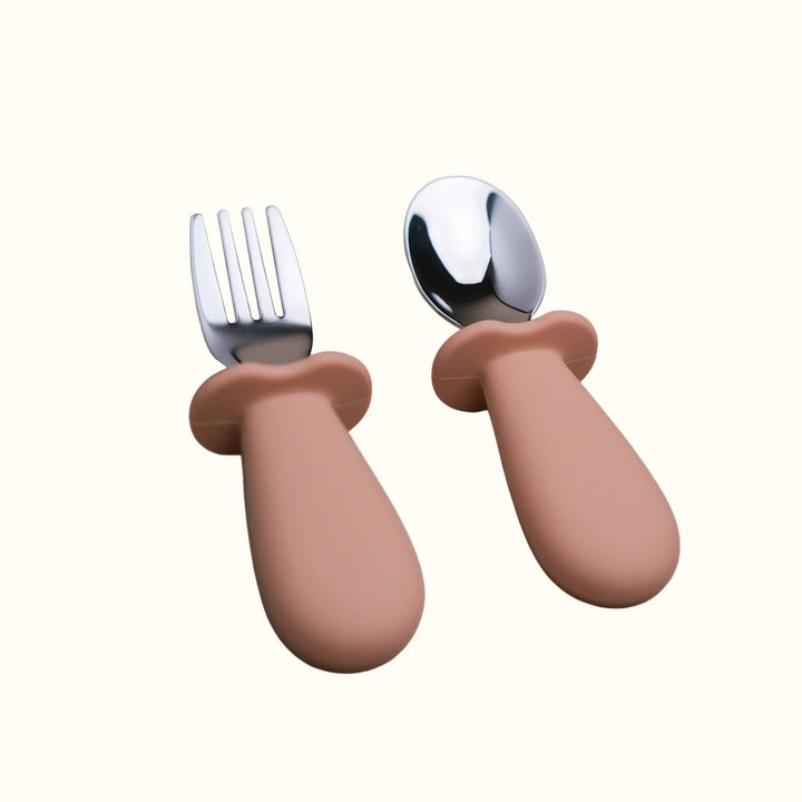 Toddler Cutlery Set Melon