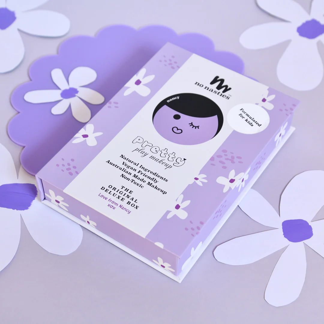 Nancy Purple Pressed Powder Deluxe Box