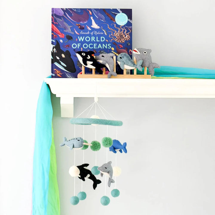 Baby Cot Mobile - Ocean Marine Mammals