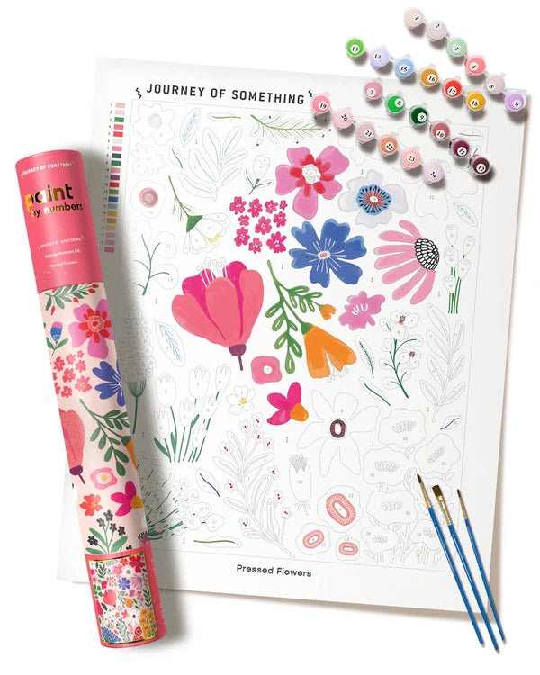 Paint By Numbers - Pressed Flowers