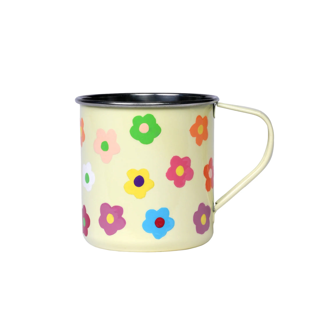 Camp Mug Daisies - Pina Colada