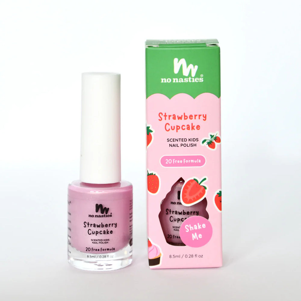 Scented Kids Polish Pastel Pink -  Strawberry Cupcake