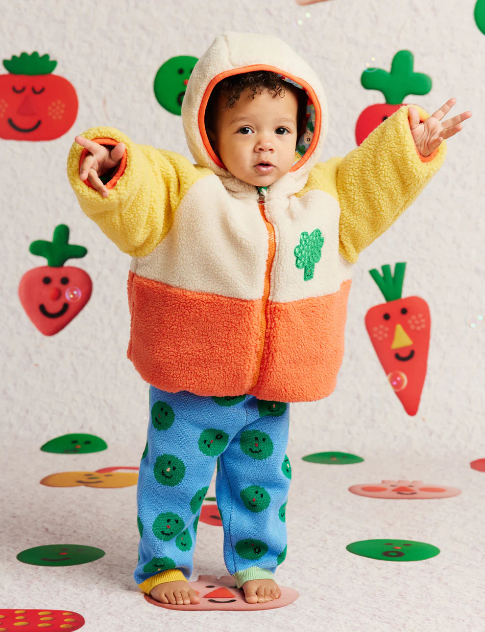 Pocket Patch Reversible Kids Puffer Jacket