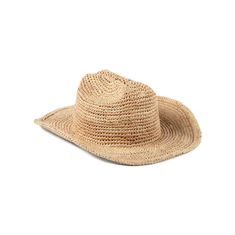Raffia Cowboy - Natural